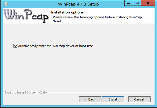 Automatically Start WinPCAP Driver